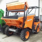 DUMPER MZ IMERÂ  2005, cu auto Ã®ncÄƒrcare, motor Lobardini, - Miniatura 1