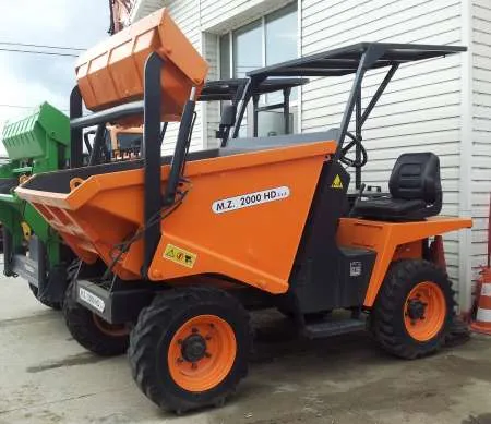 DUMPER MZ IMERÂ  2005, cu auto Ã®ncÄƒrcare, motor Lobardini, - Imaginea 2