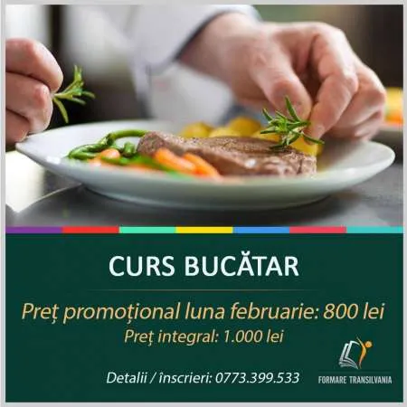Oferta curs Bucatar Deva - Imaginea 1