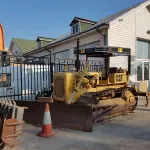 Buldozer Marca Caterpillar  Model D 4 , scarificator spate  - Miniatura 2