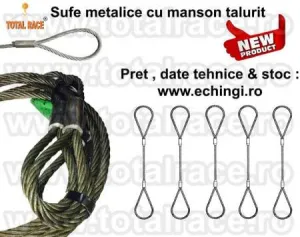 Sufe metalice cu manson talurit