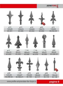 elemente pentru balcoane si balustrade