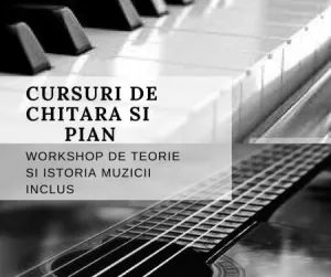 Vino cu noi in lumea muzicii! Cursuri de pian si chitara la M Academy!