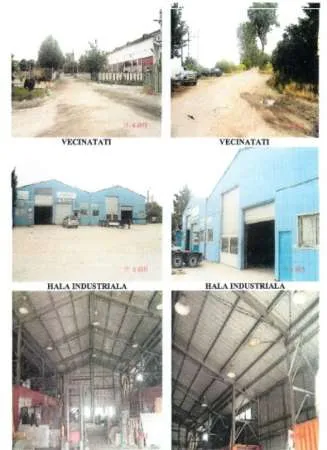 Vand Hala si teren intravilan S= 4574mp industrial Giurgiu - Imaginea 2