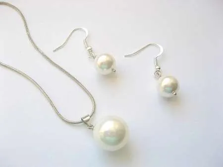 Oferta bijuterii mirese perle, organza, cristale stanca, fimo - Imaginea 2