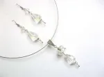 Oferta bijuterii mirese perle, organza, cristale stanca, fimo - Miniatura 6