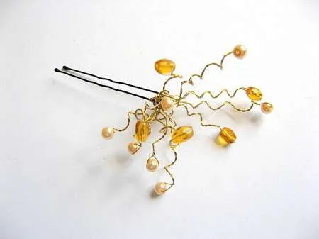 Oferta bijuterii mirese perle, organza, cristale stanca, fimo - Imaginea 11