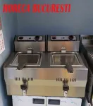 Friteuza electrica 2x13 Litri cu robineti - Miniatura 2