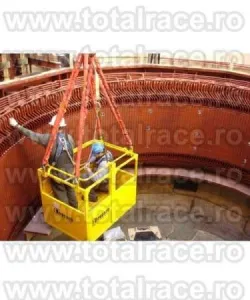 Platforma 2 persoane cu acoperis lucrul la inaltime