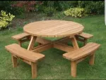 MOBILIER GRADINA - TAMPLARIE LEMN - Miniatura 1