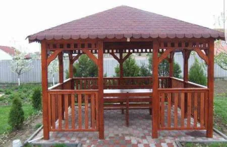 MOBILIER GRADINA - TAMPLARIE LEMN - Imaginea 3