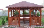 MOBILIER GRADINA - TAMPLARIE LEMN - Miniatura 3