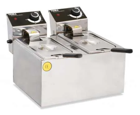 Friteuza Profesionala Cartofi Electrica 8+ 8 litri - Imaginea 1