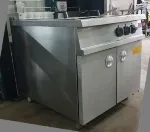 Friteuza inox electrica dubla pe suport second - Miniatura 2
