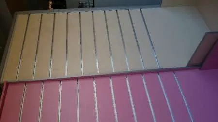 Panou expunere cu sine  de aluminiu tip Slatwall - Imaginea 4