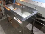 Spalator inox o cuva- 2 cuve profesional - Miniatura 2