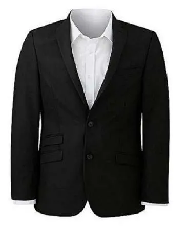 Sacou barbatesc Anglia London Black Tonic Suit Blazer, nou, 3XL - Imaginea 7