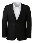 Sacou barbatesc Anglia London Black Tonic Suit Blazer, nou, 3XL - Miniatura 7