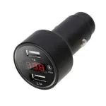 Incarcator auto Dual USB cu Localizare masina Bluetooth si aplicatie GPS, display digital - Miniatura 2