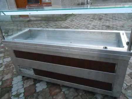 vitrina rece  inox,  productie proprie ZINO INOXA - Imaginea 1