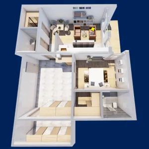Apartamente cu 2 camere in Sebes