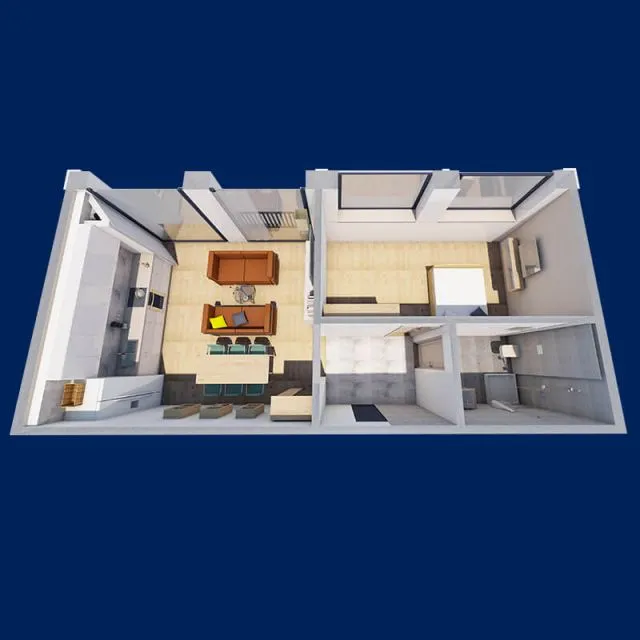 Apartamente cu 2 camere in Sebes - Imaginea 3
