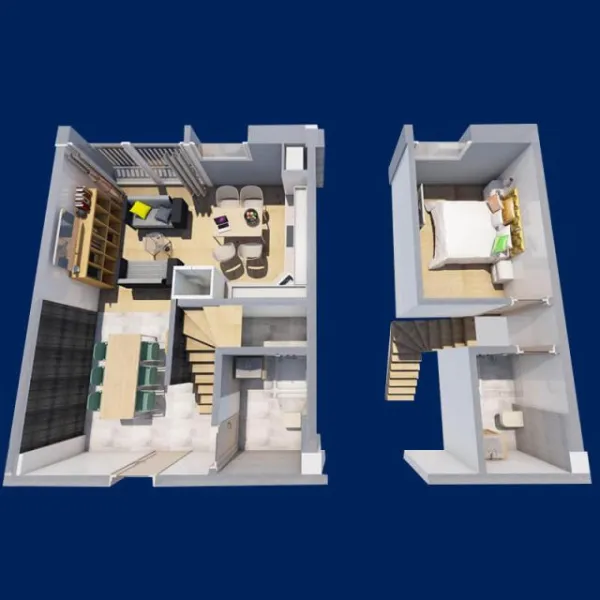 Apartamente cu 2 camere in Sebes - Imaginea 4