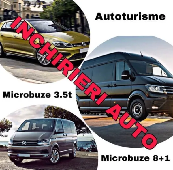 Masini de inchiriat Deva - Inchirieri auto Hunedoara - microbuze 8+ 1 - autoturisme - autoutilitare - Imaginea 1