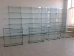 Rafturi din sticla, tejghele, tonete, vitrine, mobilier magazin - Miniatura 1
