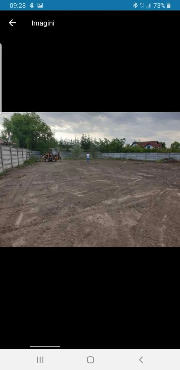 Nivelare Teren, Indreptat Plantat Gazon Bobcat - Imaginea 1