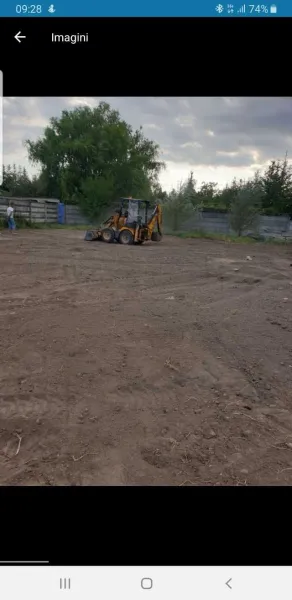 Nivelare Teren, Indreptat Plantat Gazon Bobcat - Imaginea 2