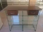 Rafturi din sticla, tejghele, tonete, vitrine, mobilier magazin - Miniatura 4