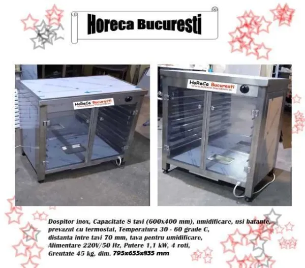Dospitor inox cu usi batante - Imaginea 1
