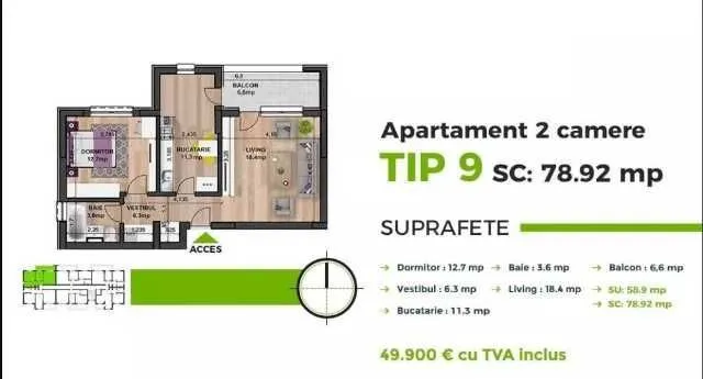 Dezvoltator  Militari Residence - 49900E- 70mpc - Imaginea 1