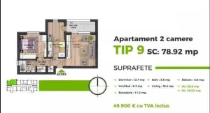 Dezvoltator  Militari Residence - 49900E- 70mpc