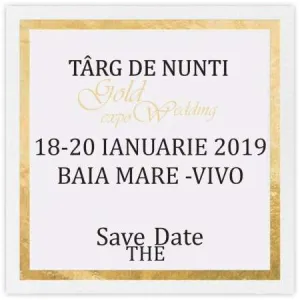 Targ de nunti Baia Mare 18- 20 Ianuarie 2019