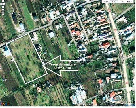 Vand teren intravilan (compact sau loturi) pt.constructie in Mun.Giurgiu - Imaginea 3