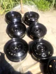 6Jante otel16" x- 6, 5J / ET50 / PCD 5 X 108 intre gauri 17 Euro / buc Negociabil - Miniatura 4