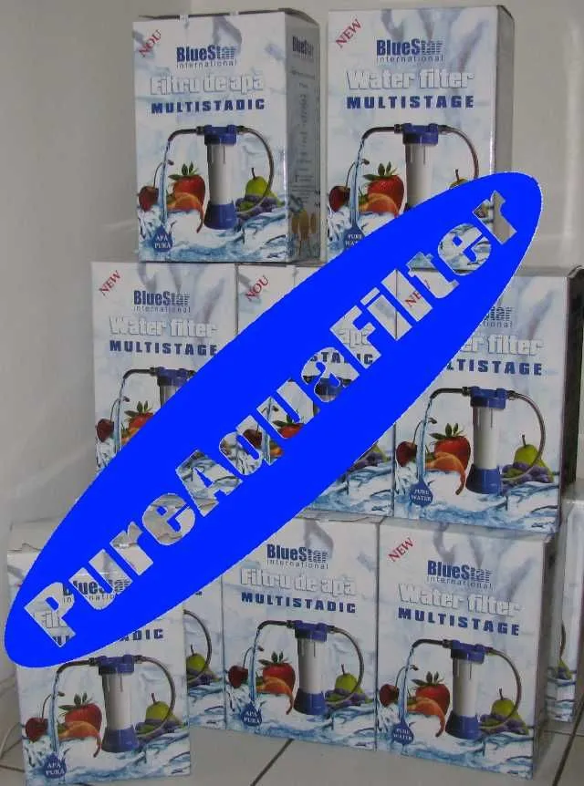 Filtru apa antibacterian M4 multistadic triplu medaliat cu aur - Imaginea 4