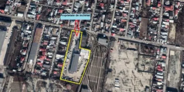 Hale + birouri 2343 mp, teren 10. 000 mp - Imaginea 1
