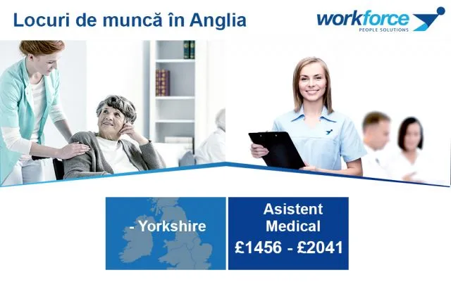 Locuri de munca in Anglia asistenti medicali/ ingrijit persoane in azile - Imaginea 1