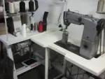Vand presa incaltaminte turceasca cu 2 posturi, masina de cusut incaltaminte minerva, masa - Miniatura 2