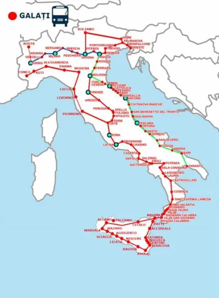Transport persoane | Galati Italia - Imaginea 1