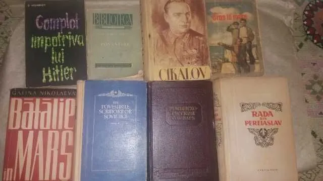 Carti tematica istorie, literatura rusa, biografii, beletristica universala - Imaginea 1
