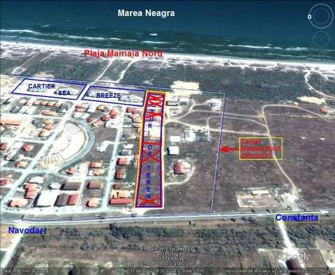 Mamaia Nord - Loturi de Teren langa plaja - Imaginea 1