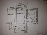 VAND APARTAMENT 3 CAMERE semidecomandat ( 49mp) HCC - Miniatura 3
