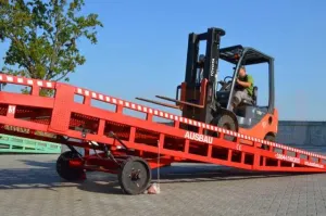 Foarte buna Rampa mobila AUSBAU de ridicare hidraulica producetorului