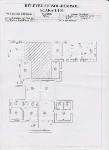 In atentia INVESTITORILOR ! De vanzare - CASTEL in apropierea centrului Reghin , jud Mures - Imaginea 1