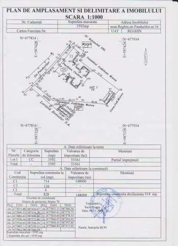 In atentia INVESTITORILOR ! De vanzare - CASTEL in apropierea centrului Reghin , jud Mures - Imaginea 3