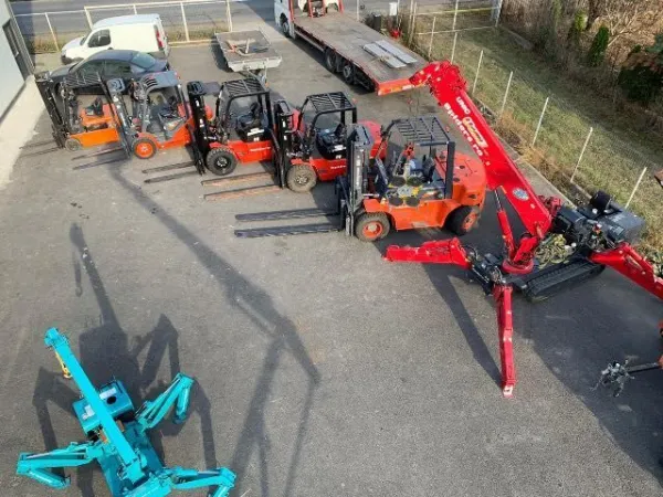 Inchiriere stivuitor 1- 7 t si macara spider - Imaginea 7